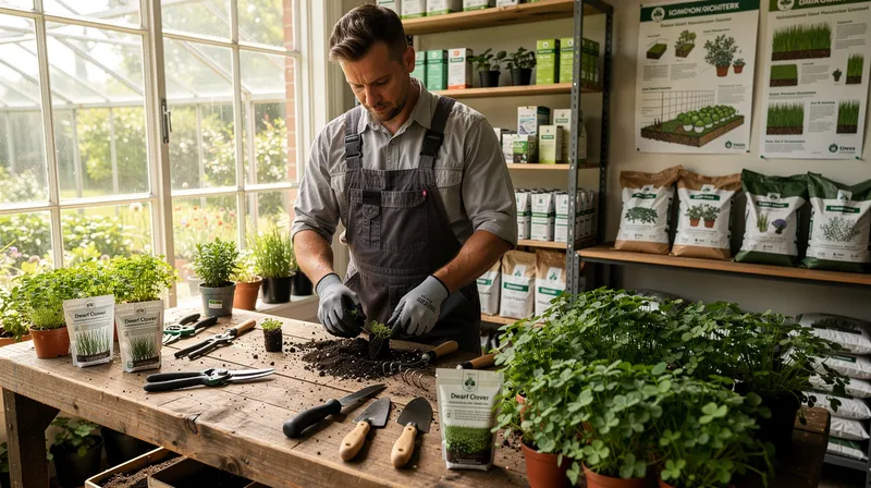 Optez pour le trèfle nain : la solution écoresponsable pour votre jardin